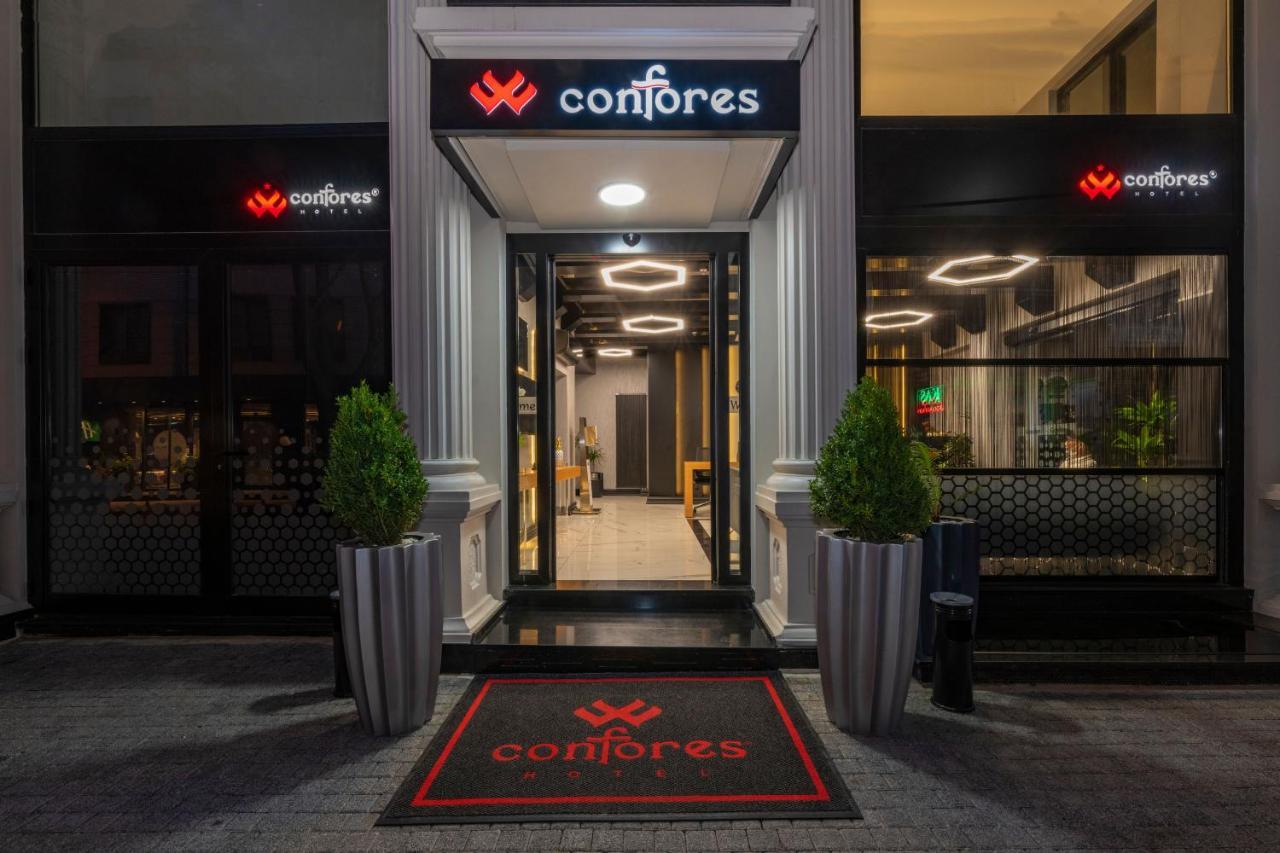 Confores Hotel Istanbul Exterior foto